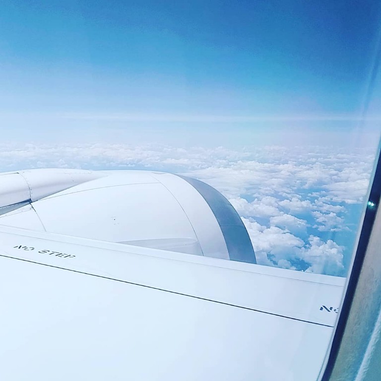 Widok z okna samolotu